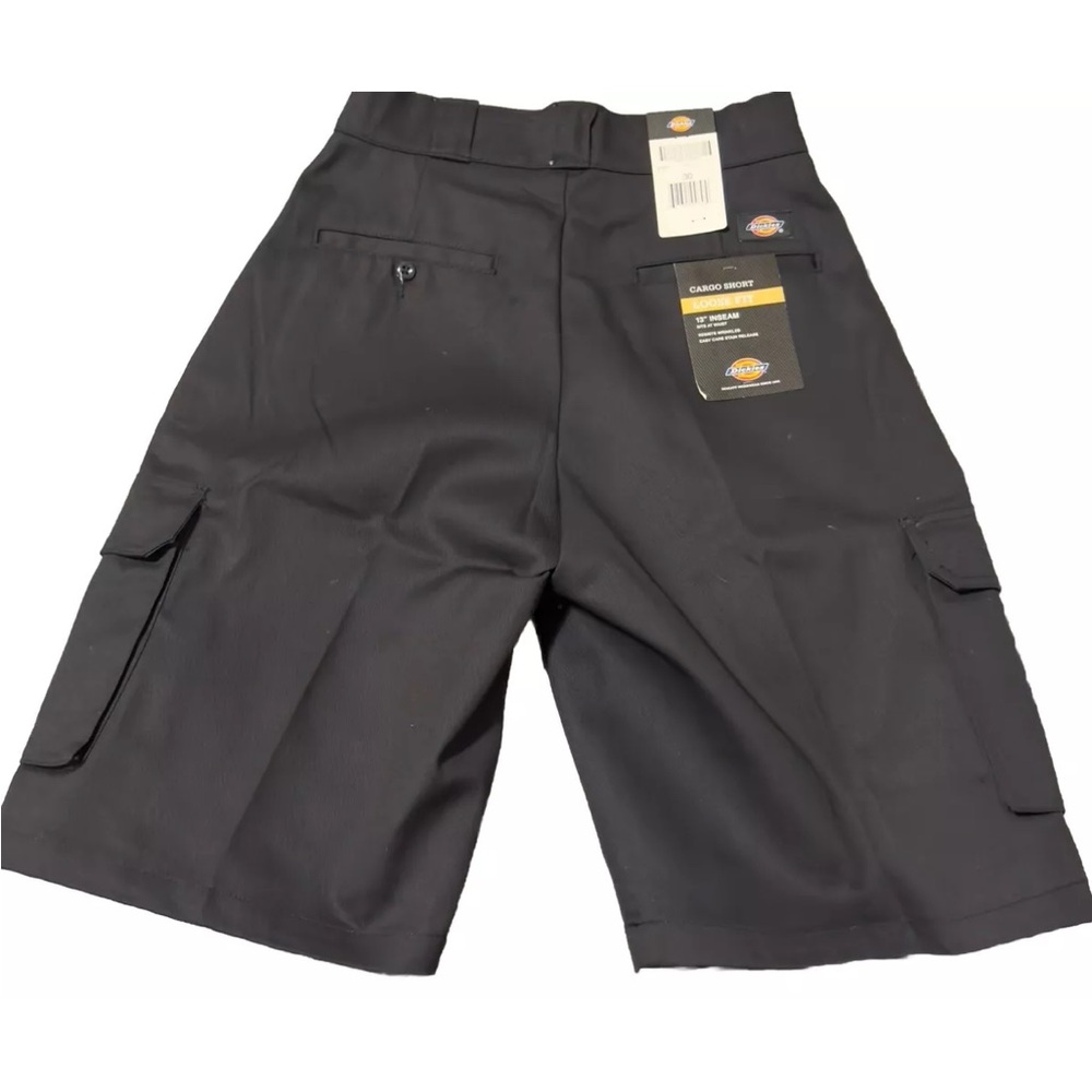 DICKIES‎ Loose Fit Cargo Short Men Size 30 Black